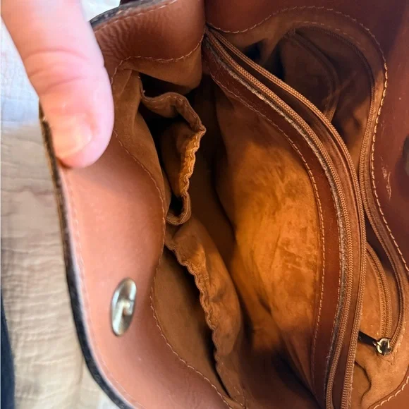 Patricia Nash Floral Signature Map Shoulder Bag - Picture 13 of 14